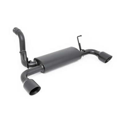 Rough Country Axle-Back Exhaust System (Black) - 96003